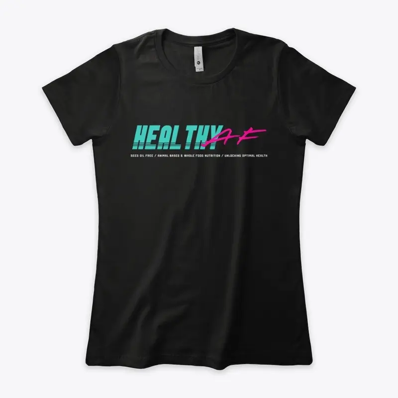 Healthy A.F. Slim Fit, Boyfriend Tee 