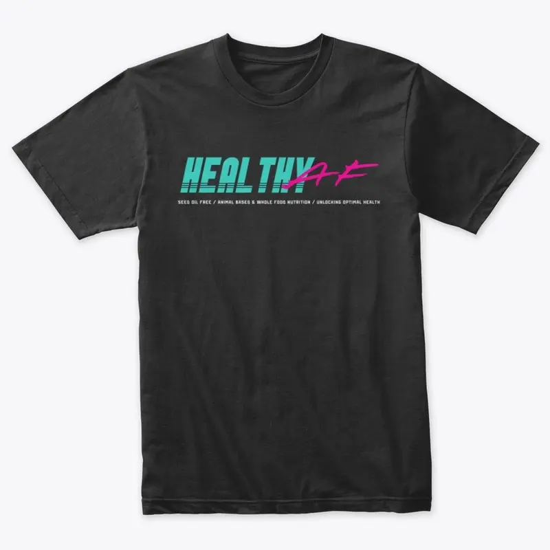 Healthy A.F. Slim Fit Tri-blend T-shirt